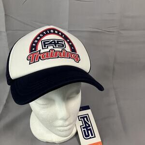 F45 Training Hat Cap Snap Back Trucker Mesh Athletic One Size‎ Mens
